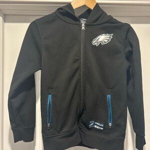 NFL Black and Blue Eagles Kids Hoodie